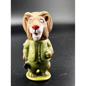 1976 Richard Scarry Dr. Lion Doctor Figure Playskool Busytown Puzzletown Vtg